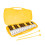 KB13 25 Note Chromatic Glockenspiel with Case & Beaters,Yellow 2