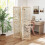 Homcom Biombo Marrón 120 x 1.7 x 170 cm 5