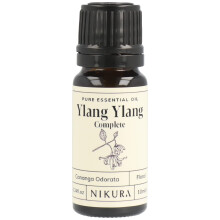 | Ylang Ylang (Complete) - 10ml - Essential Oil | Ylang Ylang Oil for Diffuser, Hair, Bath | Use in Aromatherapy Diffuser | Vegan, 100% Pure