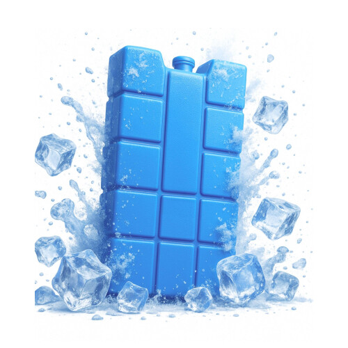 Ice Packs Each 200 ml | Cooling Elements for the Cool Bag or Box, ., 12 (EU)