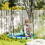 Columpio Infantil Azul 100 x 100 x 180 cm 2