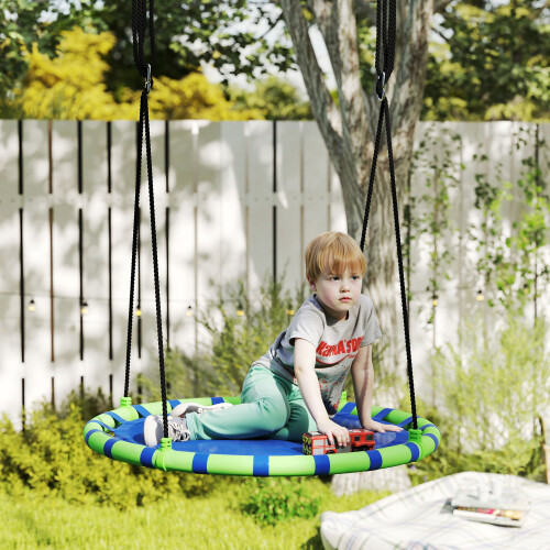 Columpio Infantil Azul 100 x 100 x 180 cm 1