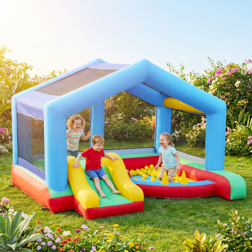 Castillo Hinchable Niño Multicolor 290 x 230 x 200 cm 1