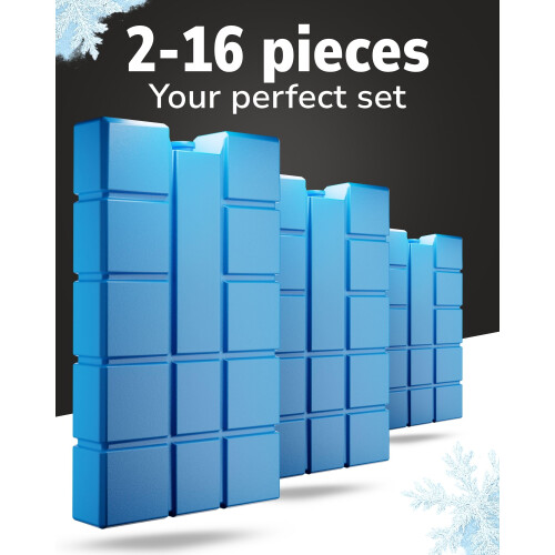 Ice Packs Each 200 ml | Cooling Elements for the Cool Bag or Box, ., 12 (EU) 2