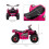 Homcom Quad Eléctrico Rosa 70 x 41.5 x 48.5 cm 3