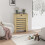 Homcom Cubre Radiadore Marrón 78 x 19 x 95.5 cm 7