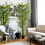 Homcom Bambú Artificiale Verde 17 x 17 x 180 cm 9