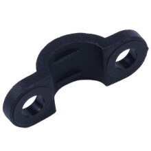 140Pcs Attache À Pince pour Câble Cintrée avec Vis, 21 x 7 mm pour Fil de 3 mm