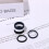 Silicone Wedding Ring for Women 3mm Thin Braided 6 Pack 6