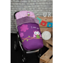 Owl Tourism Saddle Bag Purple