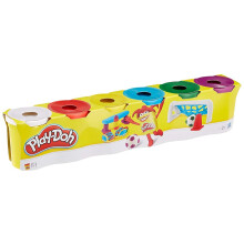 Hasbro Play-Doh C3898EU4 6-Pack Basic Colors,)