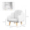 ZONEKIZ Sillón Infantil Blanco 46 x 51 x 55 cm 10