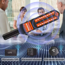 (DS-810) Rilevatore Professionale di Microspie e GPS per Auto – Scanner EMF + Wi-Fi + GSM – Doppia Tecnologia Wireless ed Elettrom