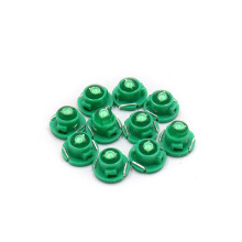 Sourcingmap 10Pcs T4.7 Green LED Panel Gauge Lamp Light Bulb for Car Interior