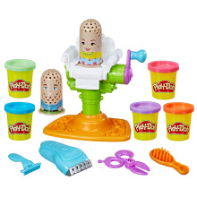 Buzz 'n Cut Fuzzy Pumper Barber Shop Set, Electric Buzzer, 5 Colors of 2-Ounce Cans, Preschool Toys, Christmas Gifts Girls & Boys, Ages 3+ (Amazon