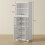 Homcom Alacena de Cocina Blanco 60 x 30 x 162 cm 6