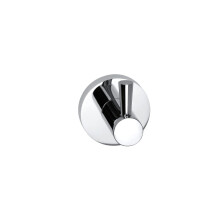 RD C Round Hook Brass, Chrome