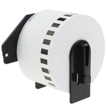 Compatible DK-N55224 54mm x 30.48m White Thermal Standard Address Continuous Non-Adhesive Paper Tape Compatible with Brother QL-500 550 570 700 710W