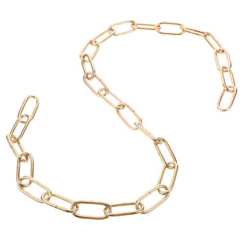 Decorative Crystal Hanging Chain Iron Golden 1 Piece 2