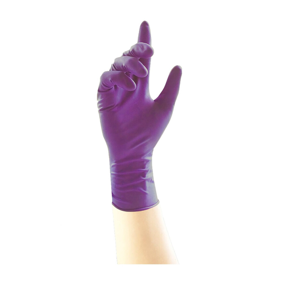 Unigloves Stronghold Advanced Disposable Powder Free Nitrile Gloves Box of 100 - Image 4