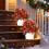 Artificial Red Poinsettia Flowers with Stems 6 Pcs 4