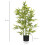 Homcom Planta Artificial Verde 15 x 15 x 90 cm 6