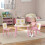 Mesa para Niño Rosa 60 x 60 x 44 cm 7