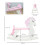 Homcom Caballito Balancín Infantil Bicolor 68 x 27 x 51.5 cm 6