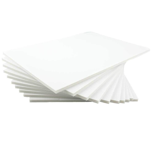 White Foam Board A4 size 210x297x5mm 20 sheets per carton