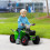 Homcom Quad Eléctrico Verde 70 x 41.5 x 48.5 cm 2
