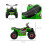 Homcom Quad Eléctrico Verde 70 x 41.5 x 48.5 cm 3