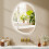 Homcom Espejo de Baño Gris 70 x 5 x 50 cm 5