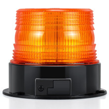 Recovery Lights Warning Light Wireless Beacon Light Flashing Amber Lights Bar 12V 24V with Magnetic Base for Car Vehicle Truck Trailer