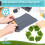 16 x 21-Inch Plastic Mailing Postal Bag - Grey (Pack of 100) 6