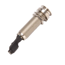 4X Gitara Endpin Jack, 6.35Mm Wyjście 2.5Mm Wejście Endpin Jack do Gitary Akustycznej Wbudowany Pręt Piezo Pickup Clear Sound