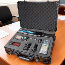GUARDIAN Kit Professionale Antispia con Valigia 4 Rilevatori per Microspie Radio, GSM, GPS, Telecamere, Wifi + 3 Dispositivi per A