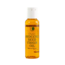 | Broccoli Seed Virgin Organic Carrier Oil 125ml | Cold Pressed Brassica Oleracea Italica | Erucic Acid & Antioxidants | Skincare & Hair Shine