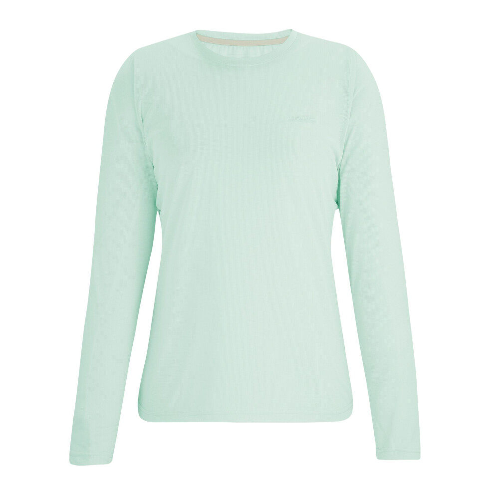 Regatta (18 Uk, Mist) Womens/Ladies Mindo Insect Repellent Long-Sleeved T-Shirt