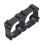 200X 18650 Lithium Battery Double Holder Bracket for DIY Cell Pack Black 5