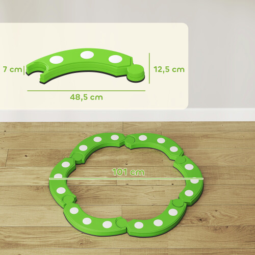 Viga de Equilibrio Verde 101 x 101 x 7 cm 2