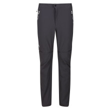 (33R, Seal Grey/Black) Regatta Mens Mountain Zip-Off Trousers