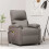 VidaXL vidaXL Massagesessel Elektrisch Taupe Stoff 1