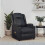 VidaXL vidaXL Massagesessel Schwarz Kunstleder 1