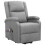 VidaXL vidaXL Massagesessel mit Aufstehhilfe Hellgrau Stoff 2