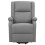VidaXL vidaXL Massagesessel mit Aufstehhilfe Hellgrau Stoff 3