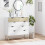 Homcom Cómoda Bicolor 99 x 39 x 101 cm 5