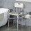 Homcom Silla de Ducha Gris 53.5 x 52 x 90 cm 6