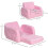 Homcom Sillón para Niño Rosa 47 x 45 x 38 cm 3