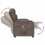 VidaXL vidaXL Massagesessel Elektrisch Taupe Stoff 6