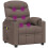 VidaXL vidaXL Massagesessel Elektrisch Taupe Stoff 7